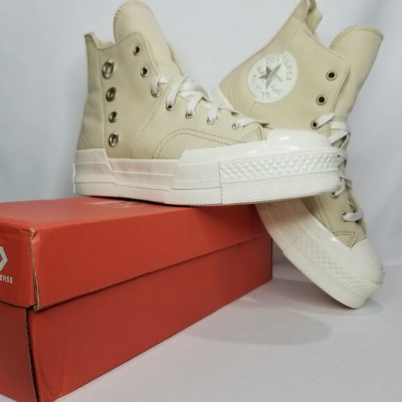 Converse Unisex Chuck 70 Plus Metal Rings Women's  8.5 Miso Glaze A11176C NWT - Picture 1 of 10